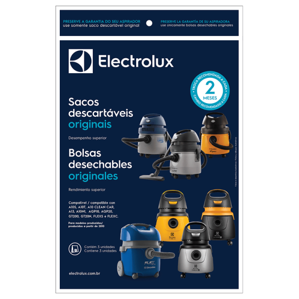 saco descartável aspirador electrolux a10 acqua power original