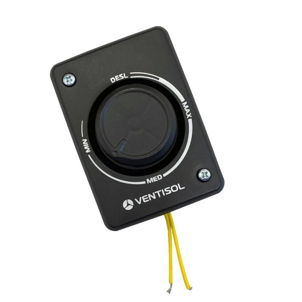 chave dimer c/potenciômetro ventilador parede ventisol
