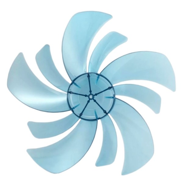 hélice ventilador britânia/philco 10 pás 40cm azul original